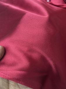 Elegant Maroon Saree😍