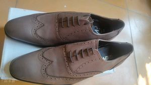 Brown Leather Formal Shoes
