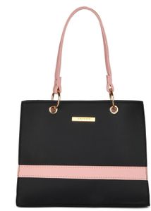 Chic Black & Pink Handbag