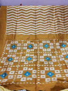 Pure Silk Ikkat Saree