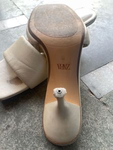 ZARA Beige Mules