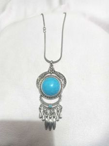 Boho Turquoise Necklace