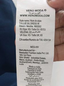 Vero Moda Lace &amp; Chiffon Dress