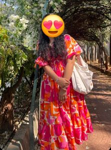 Zwerlon Floral Maxi Dress
