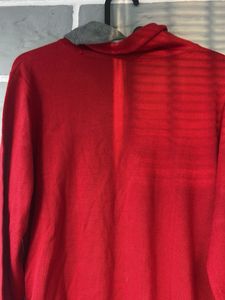 Red Turtleneck Sweater with Tags