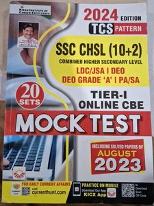 Ssc Chsl 10+2 Competetive Exam Books