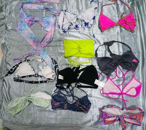 Combo Of 8 Bikini Tops