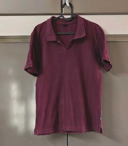 Burgundy Polo Shirt 38size