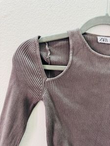 Charcoal Grey Top