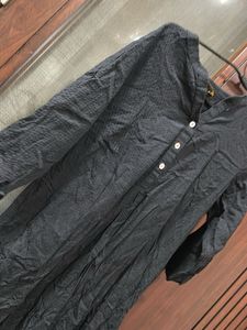 Elegant Black Kurta Dress