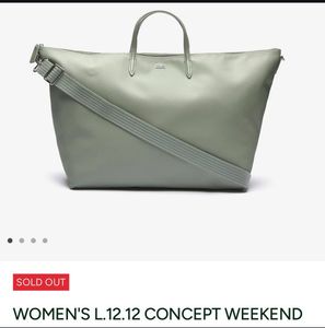 Original Lacoste weekend carrybag