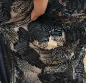 Elegant Black Lace Gown