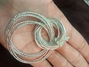 Silver Chain And Pendant