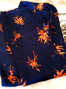 Floral Print saree