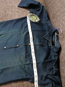 Dark Denim Button-up orDown Shirt