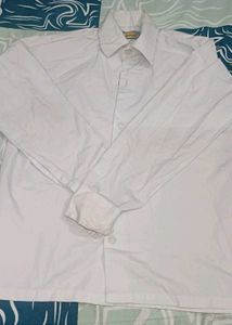 White Button-Down Shirt
