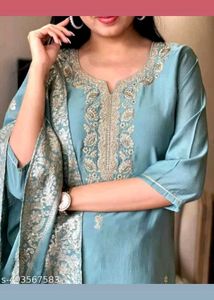 Woman Kurta Set With Dupptta