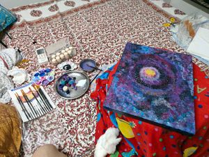 Universe Canvas With Art