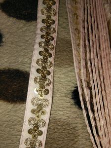 Lace(Pink And Golden)