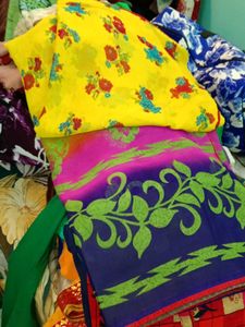 Printed Saree