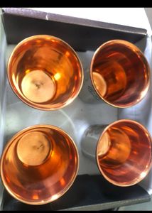 Copper Glass Set
