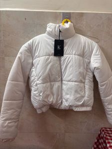 White Puffer Jacket
