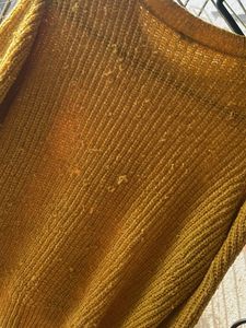 Mustard Knit Sweater