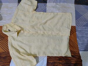 Yellow Casual Shirt