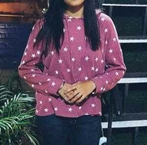 Starry Woolen Top