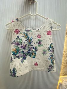 Floral Print croped top
