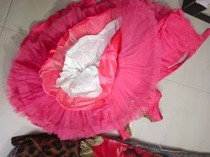 Pink Party Dress with Embellished Neckline