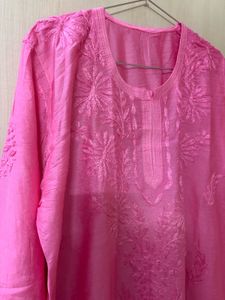 2 pcs Chikankari Kurta &amp; pallazo set new