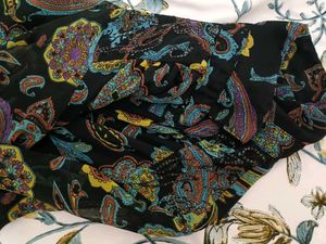 Beautiful Black Tunic With Colla