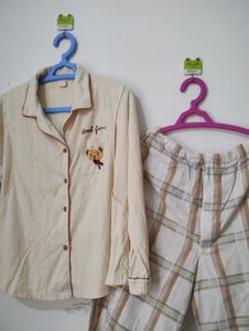 Pinterest Coded Cute Bear Pajama Set