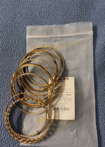 Sunlit Stackable Bangle Set - Savana