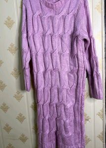 Combo  Pink Worm Dress And Green Top