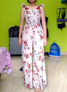Floral Jumpsuit From Korea.