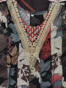 Floral Print Kurta set