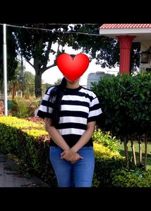 Black & White Stripes Top