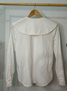 White Collared Shirt
