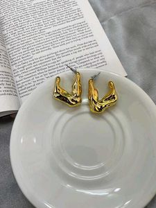 Trendy Golden Earrings