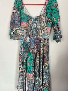 Printed Maxi Dress