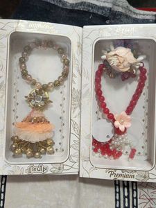 Floral Bracelet  Lumba Raakhi For Bhabi 250/- Each