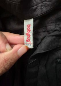 babyhug Black kurta pajama for boys