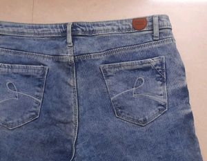 Shade Denim Shorts
