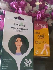 Acne / Pimple Patch + Bio Fresh Gold Hair Removal