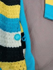 Multicolour Winter Kurti