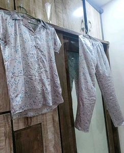 Floral Pajama Set