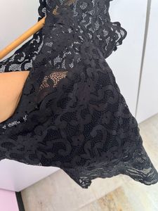 Black Laced Top
