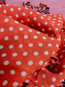 Polka Dots Sleeveless Top